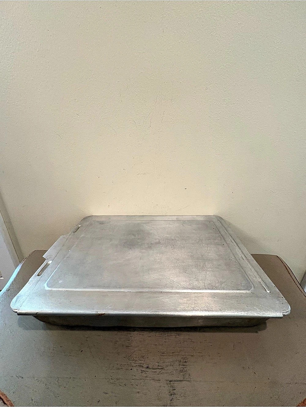 VTG Mirro 9X13 Aluminum Cake Pan With Lid